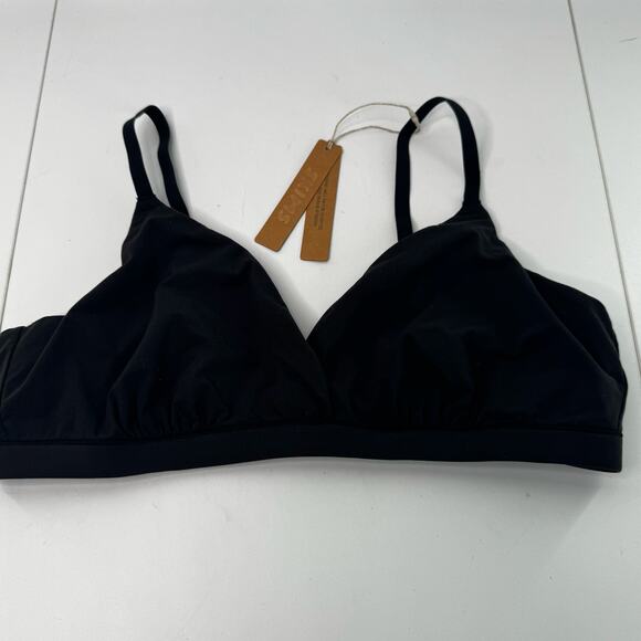 NEW Skims Fits Everybody Triangle Bralette Color Onyx, Size XL - Picture 1 of 5